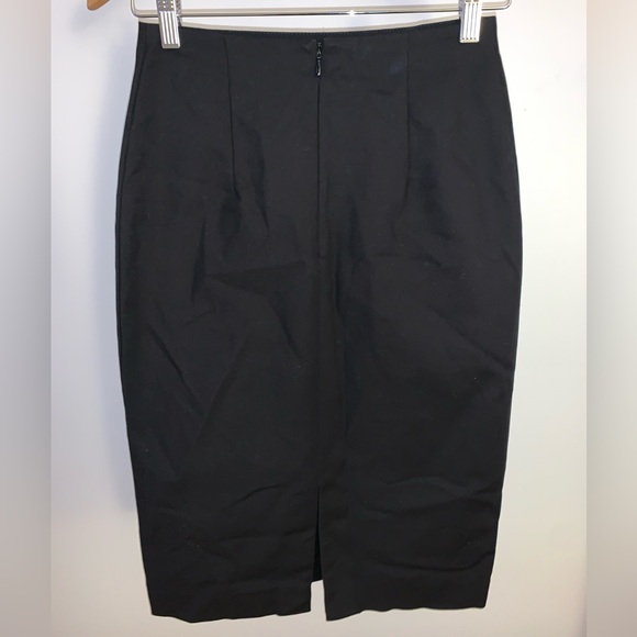 H&M Pencil Skirt Size 6 Black - Picture 3 of 5